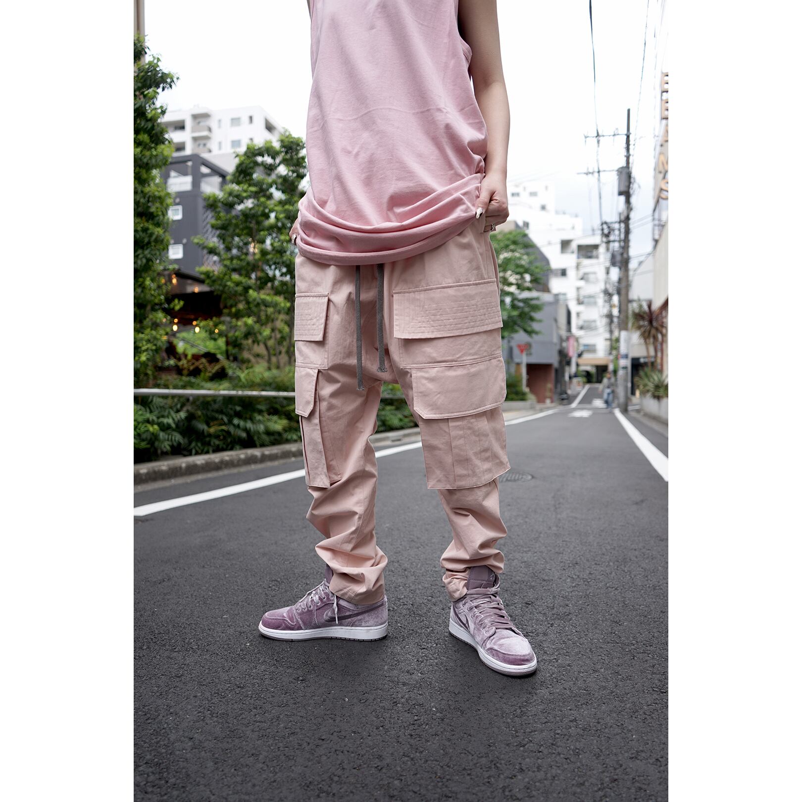 A.F ARTEFACT/エーエフ・アーティファクト/リネンコンビスウェット