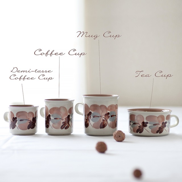 ARABIA アラビア Koralli コラーリ コーヒーカップ＆ソーサー、プレート 3点セット - 2 北欧ヴィンテージ