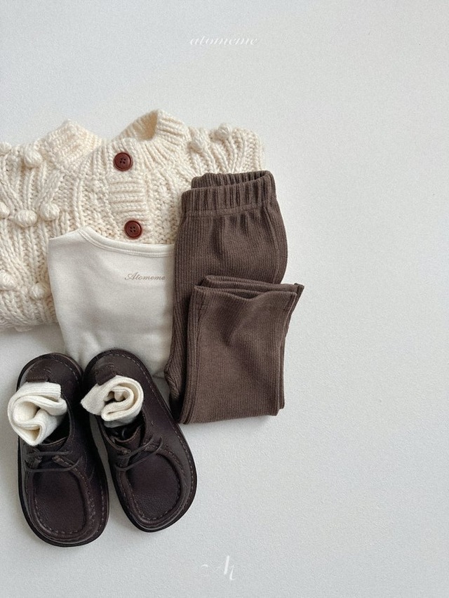 atomeme25wn_Pompom Cardigan