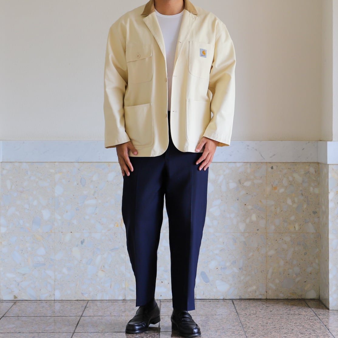 極美品】80s special vintage wool slacks pants W37 navy made in