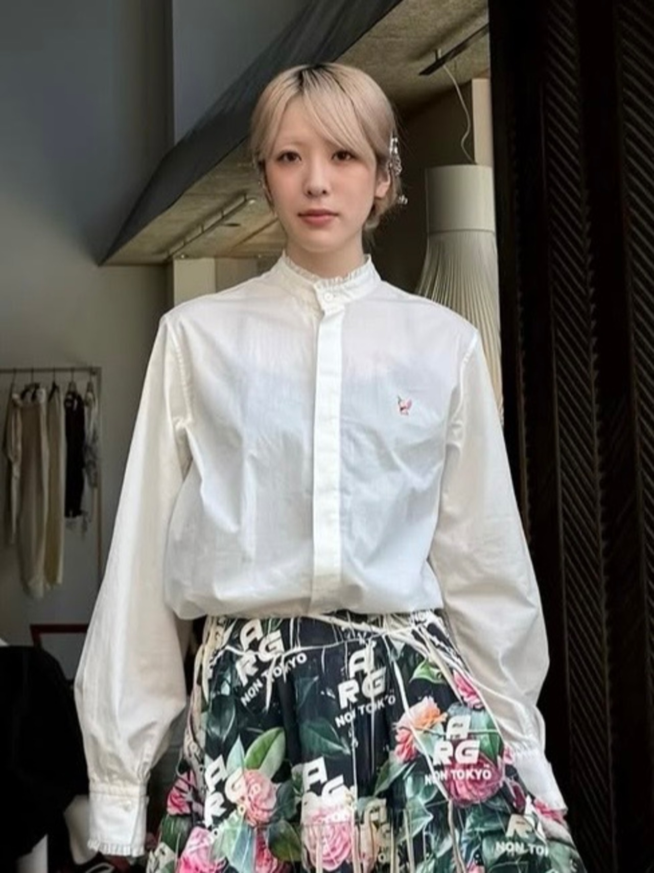 【26AW | WOMEN】MASU エムエーエスユー / シャツ / FLOWER ANGEL PRINCE DRESS SHIRT M26H9SL001 - 1