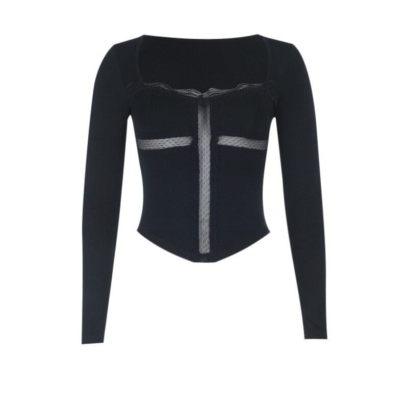 Lace corset tops r0190
