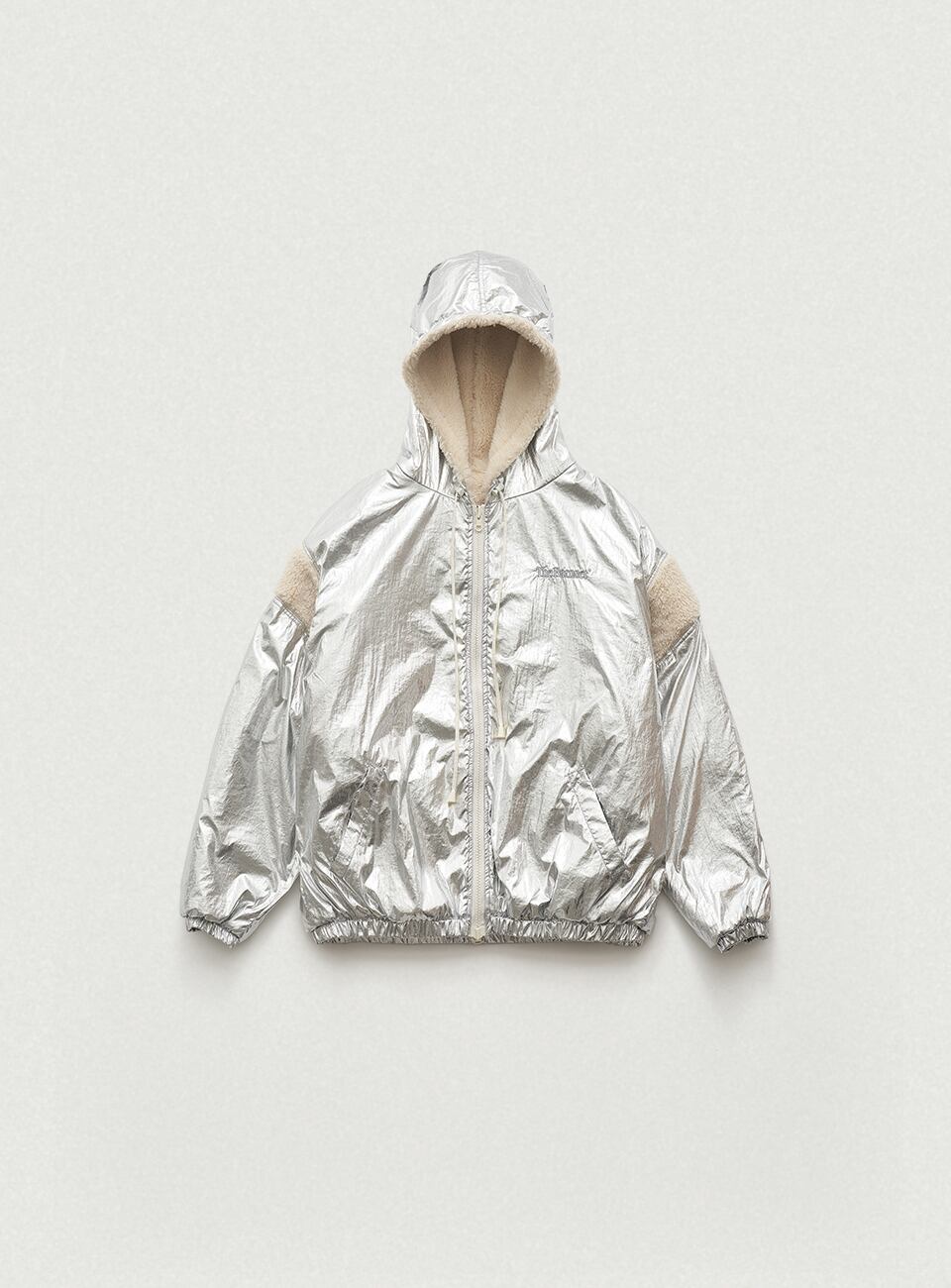 1月初旬発送 [The Barnnet] Silver Eco-Shearling Snuggle Reversible