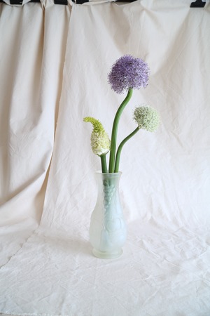 Fruit Motif Flower Vase