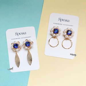 Summer Pierce(2 design▶Hoop / Leaf)