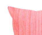 【天然繊維】伝統的織物のクッションカバー･Pink150