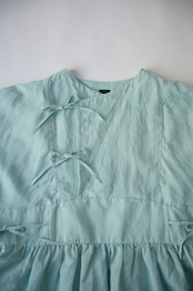 【suie】Fine ramie obi blouse/エアリーラミー帯トップス