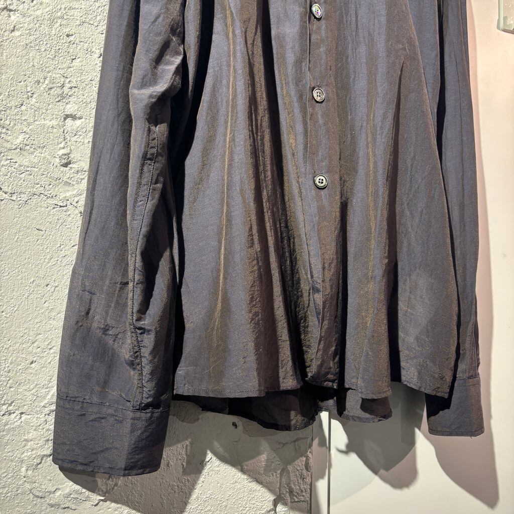 OUR LEGACY アワーレガシー 25SS BEYOND SHIRT Charcoal Bordeaux