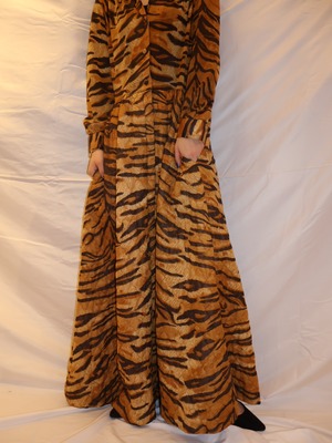 quilting leopard dress【1020】