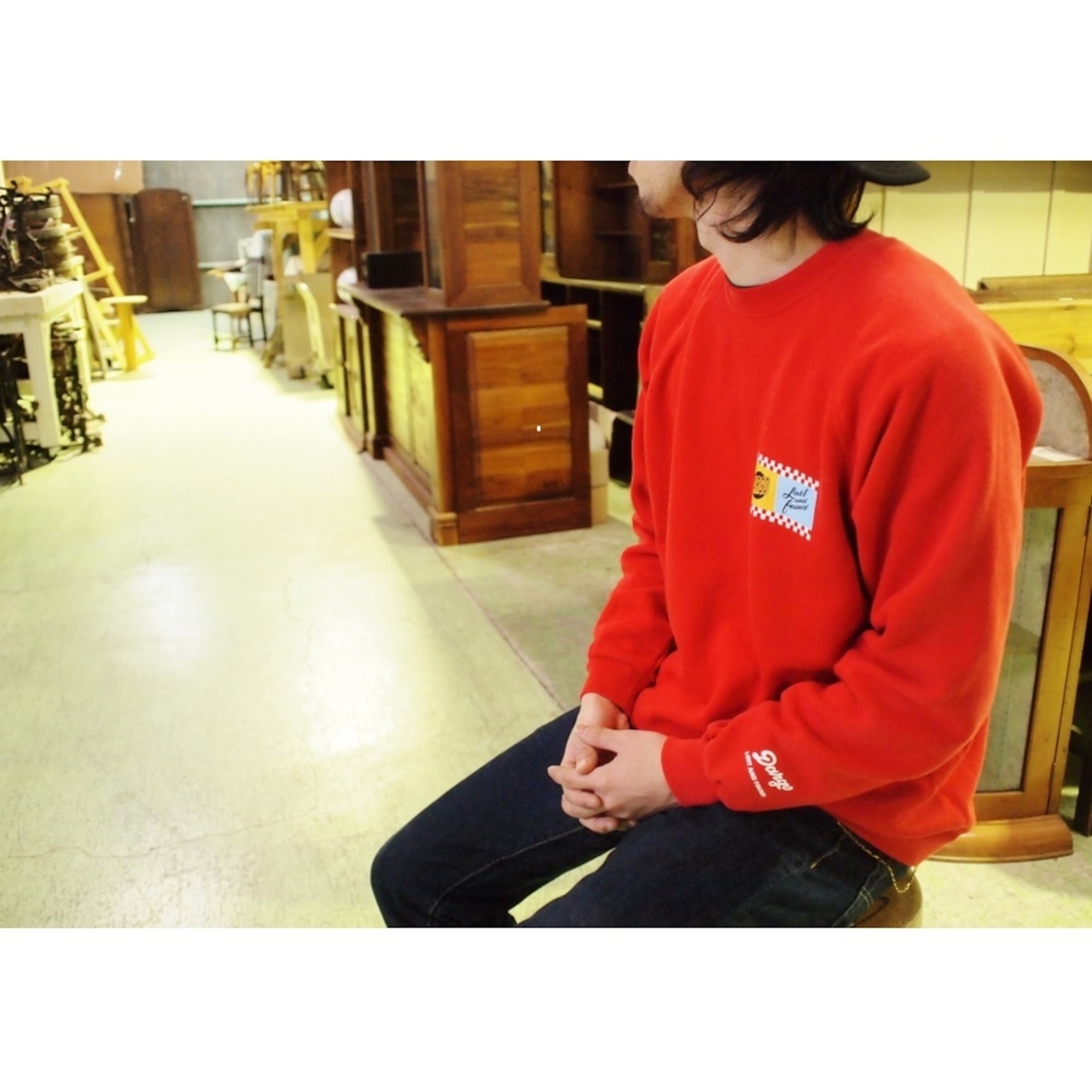 【LOST AND FOUND】Original Logo Sweat Shirt