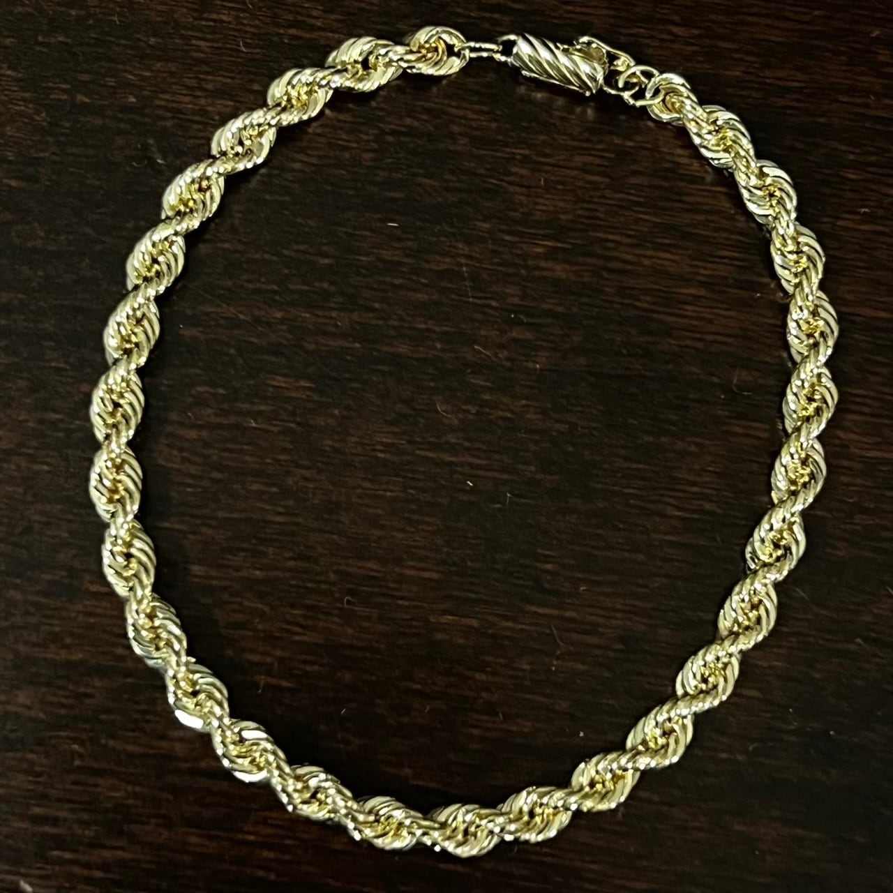 VINTAGE TIFFANY & CO. 14K Gold Twist Rope Bracelet | ヴィンテージ