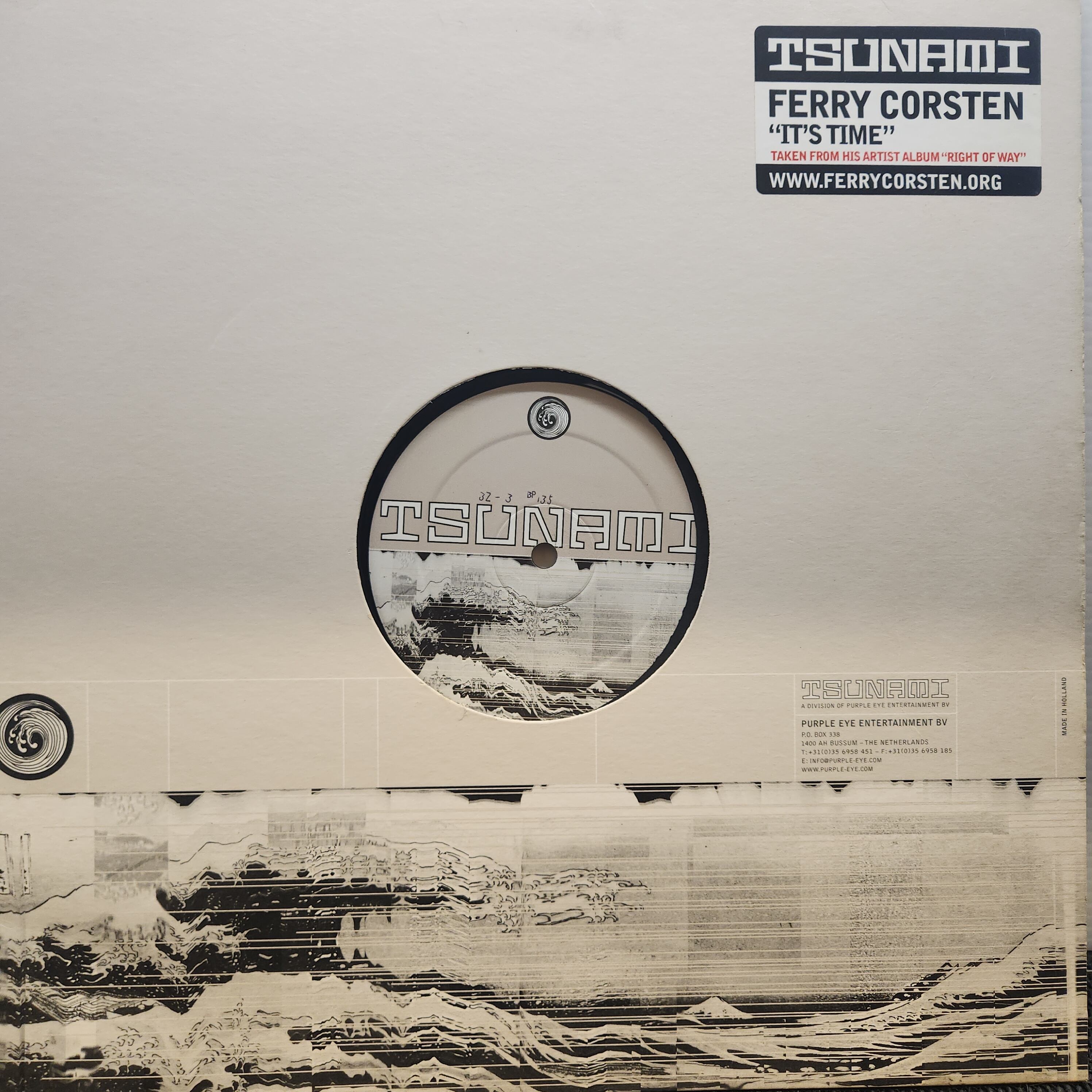 Ferry Corsten / It's Time [TSU 6048] - 画像1