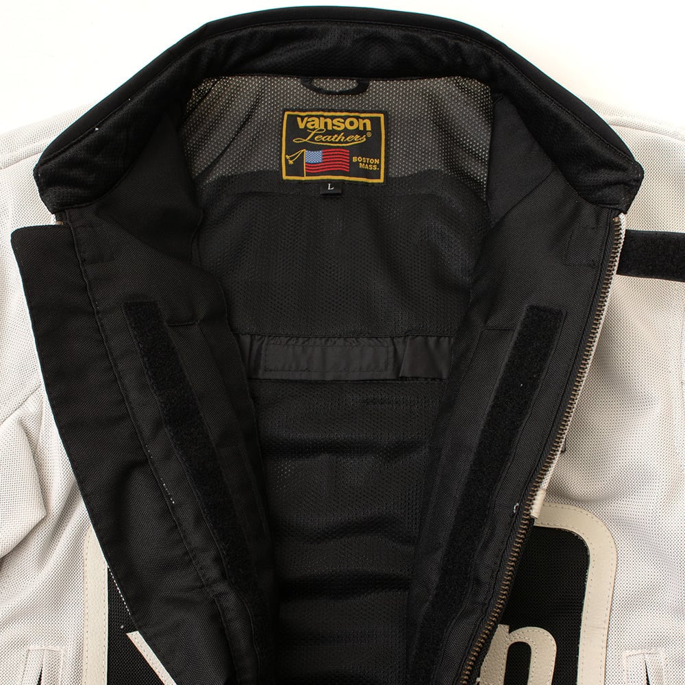VS26105S メッシュライダースジャケット | vansonleathers