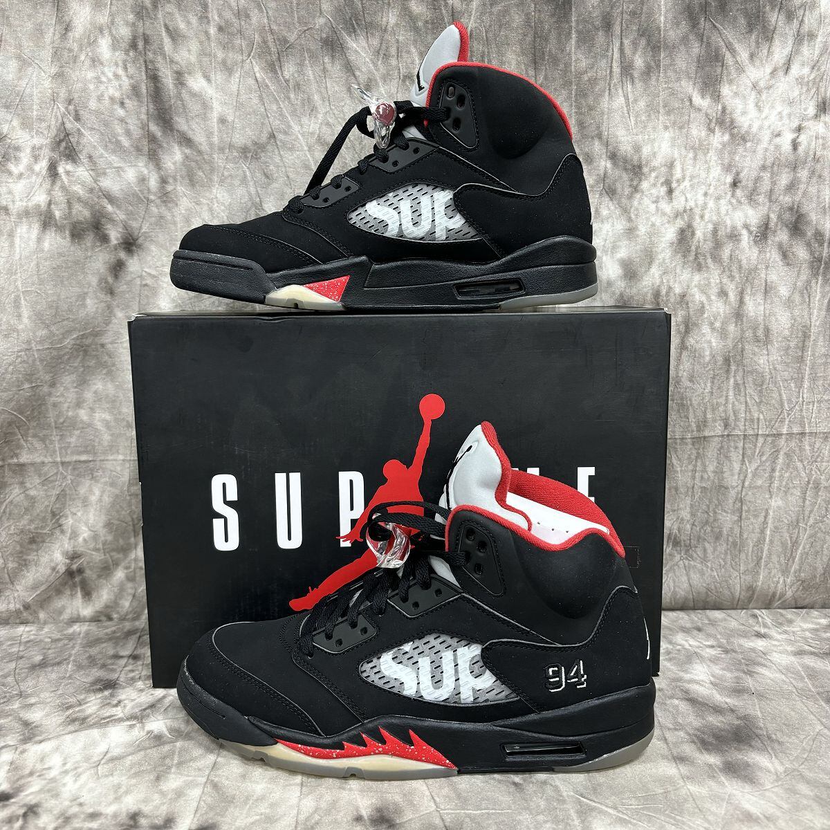 未使用】Supreme×NIKE/シュプリーム×ナイキ AIR JORDAN 5 RETRO/エア 