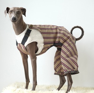 stripe salopette
