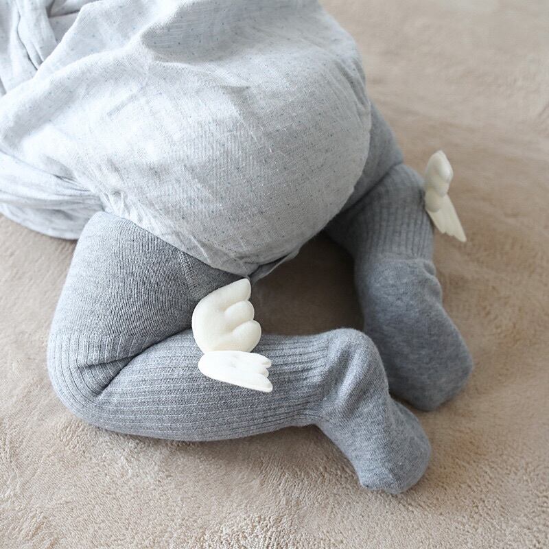 スタイルオータムスプリングダブルレギンス ソックス コットン 春物 秋物 タイツ ストッキング ピュア 超面白いベビーショップ66580908732