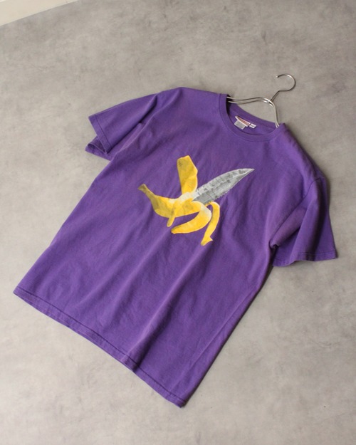 ANNIE MULZ Banana × Knif S/S Print Tee USA製