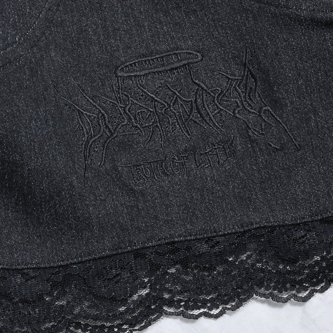 サブカル刺繍☆デニムビスチェ | VOLCAN&APHRODITE