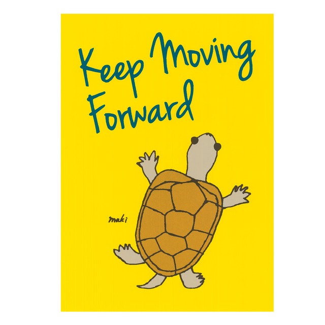 Keep moving forward（yellow）