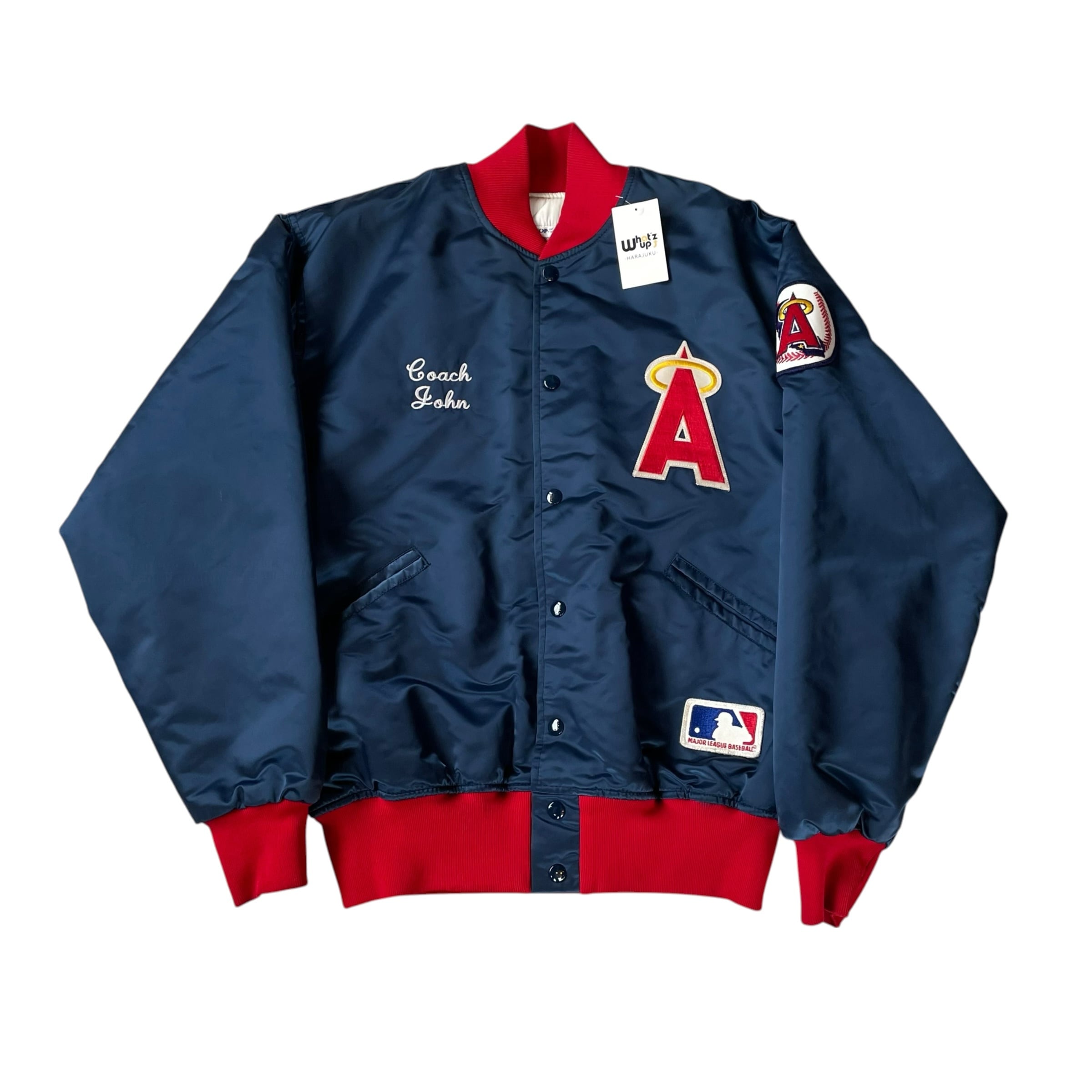 80s~ FELCO "California Angels"nylon jacket