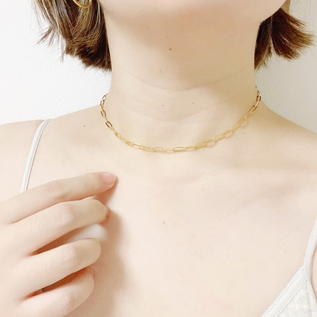 Link chain necklace