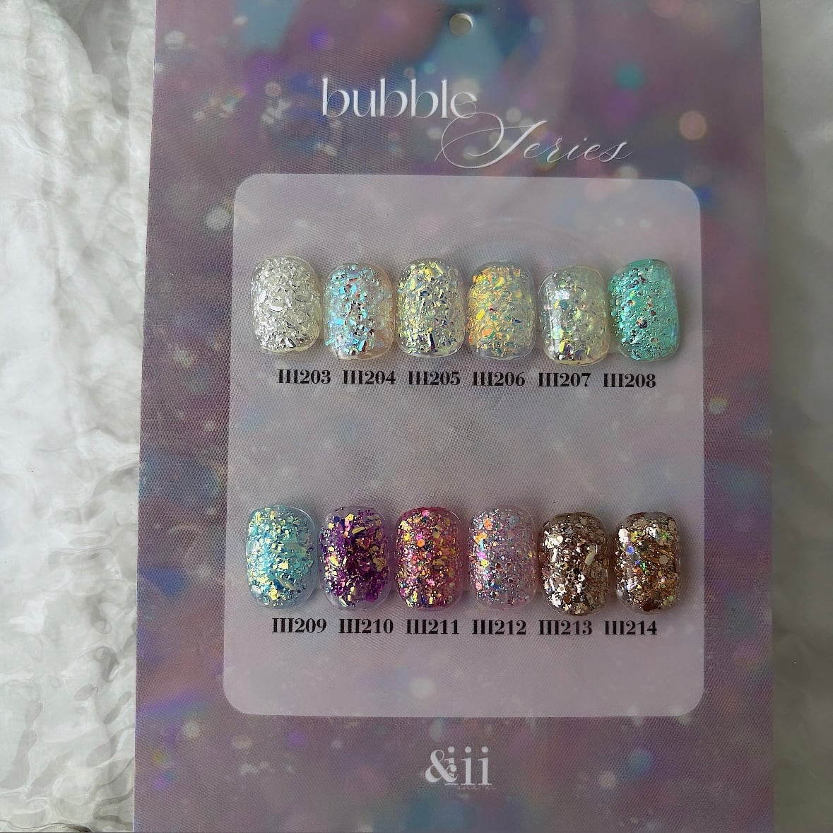 bubble gel 12色set | &iii 公式オンラインショップ 【アンドアイ】