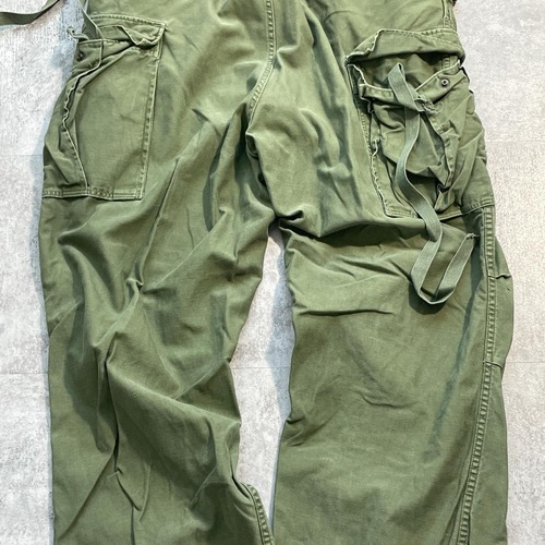 60-70s アメリカ軍 実物 M51 フィールドパンツ L-M w35 詳細写真13