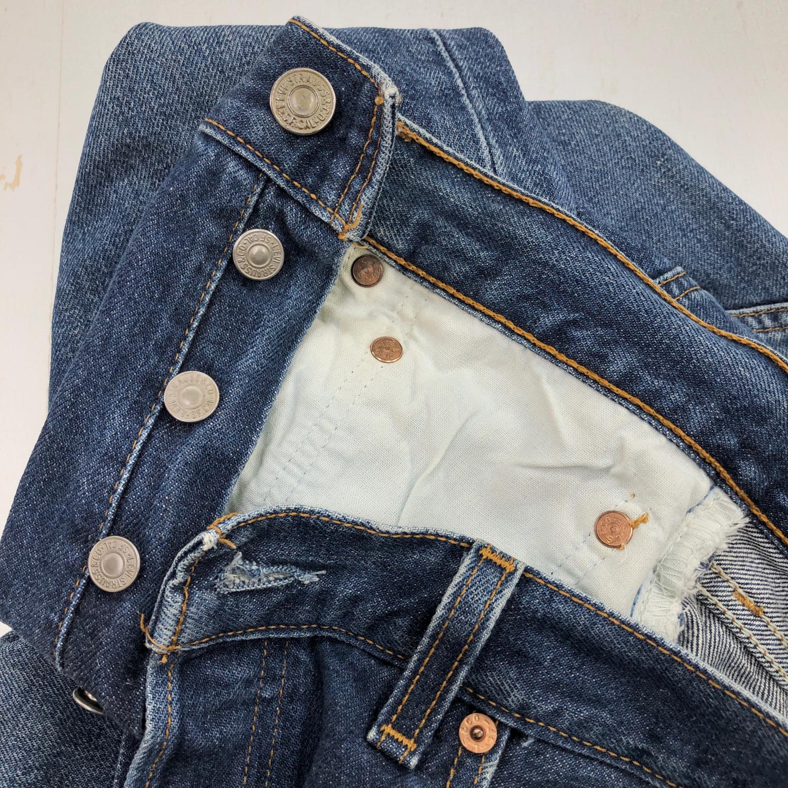 【色落ち◎】90s USA Levi’s 501 W34 L32 ボタン裏553 LEVI'S リーバイス 90年代 USA製 501- 0000 ボタン裏 刻印 553 脇割
