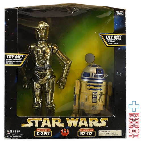 スター・ウォーズ C-3PO & R2-D2 エレクトリック12インチ アクションコレクション フィギュア 箱付