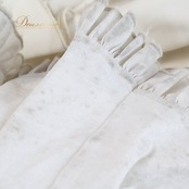 フラメンコ 衣装 ワンピース ドレス バタデコーラ ホワイト系 白 アイボリー 無地 ボランテ フリル レース ダンス パーティ 発表会 レッスン 練習 舞台 長袖 エレガント 舞台衣装 発表会ドレス 踊り用 衣装用