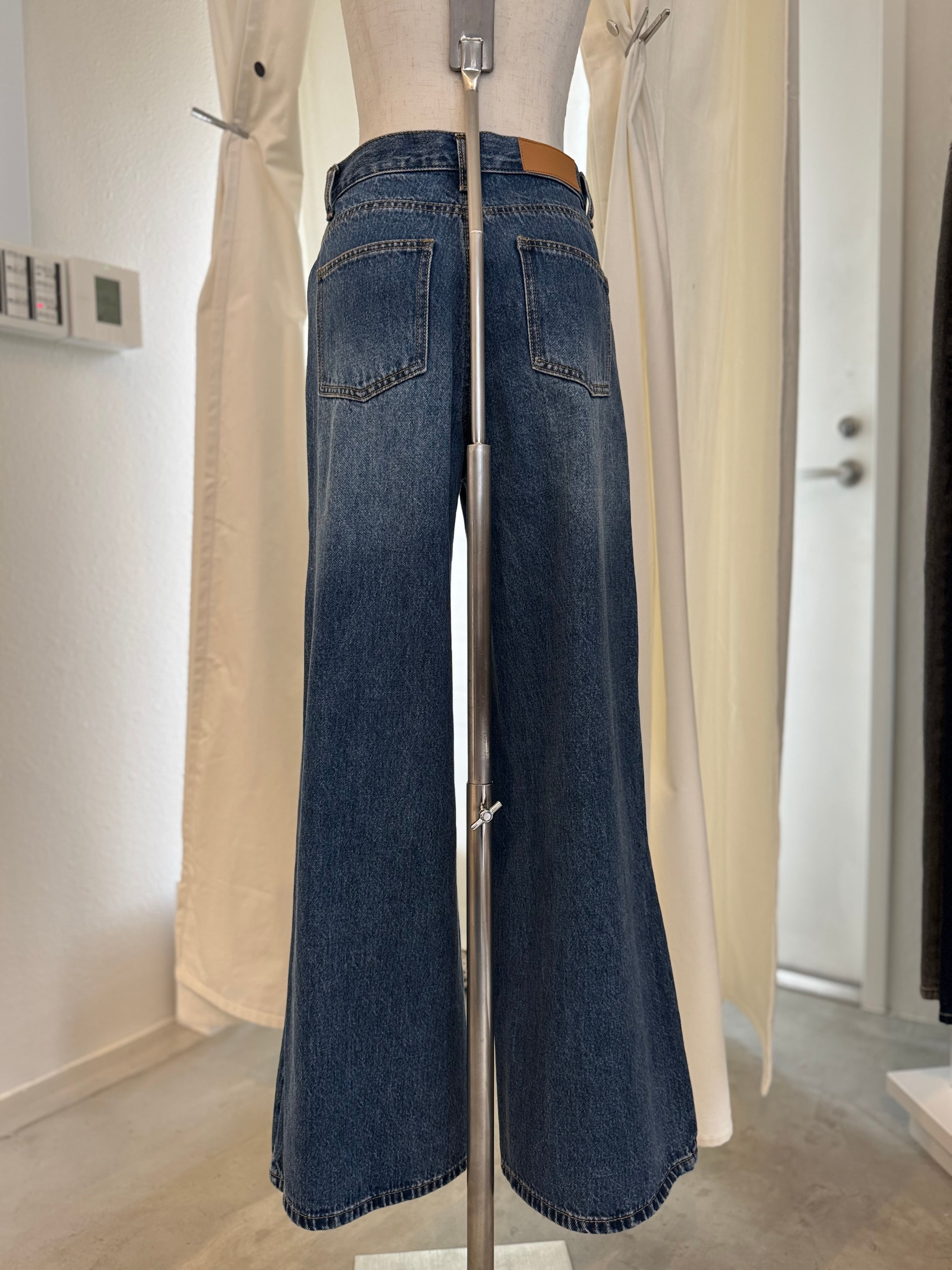 【PASSIONE】ワイドデニムパンツ 536616