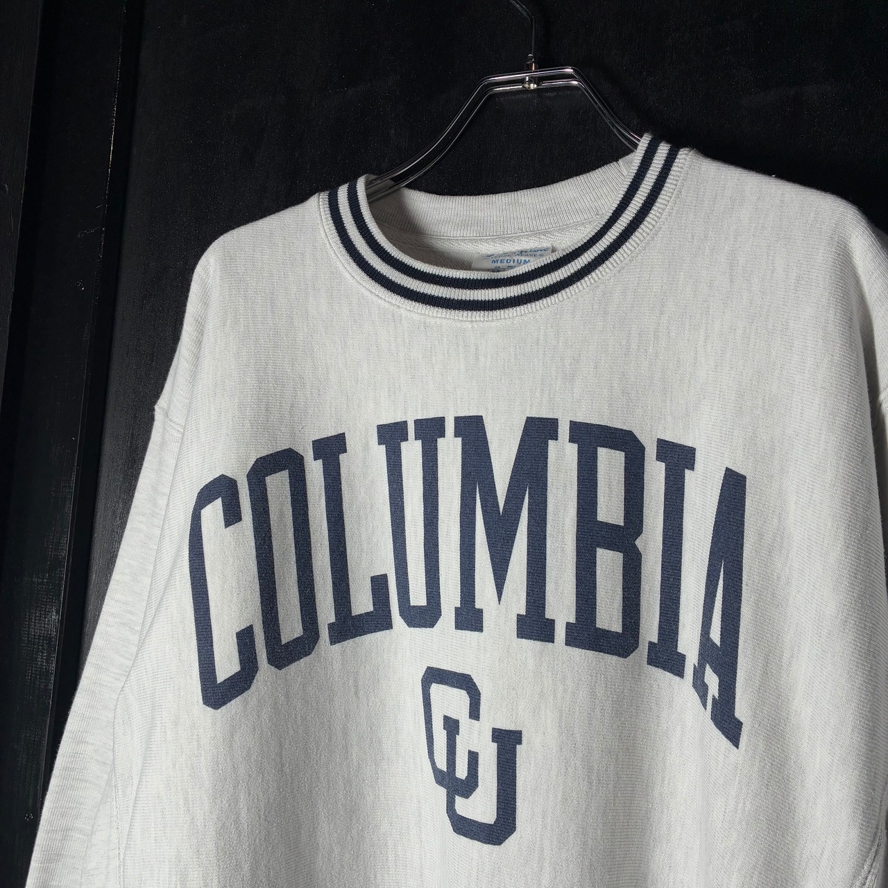Champion REVERSE WEAVE “COLUMBIA” カレッジスウェット リブライン