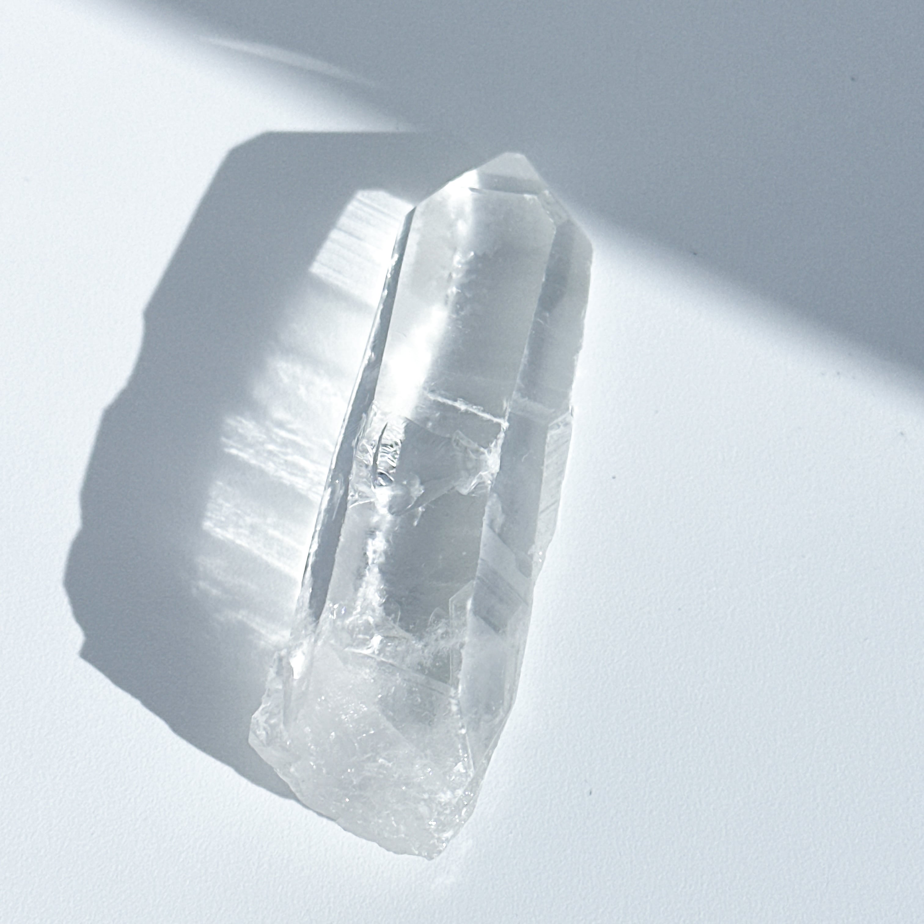 ゼッカ産クリアクォーツ ポイント 原石52 ◇ Clear Quartz ◇天然石