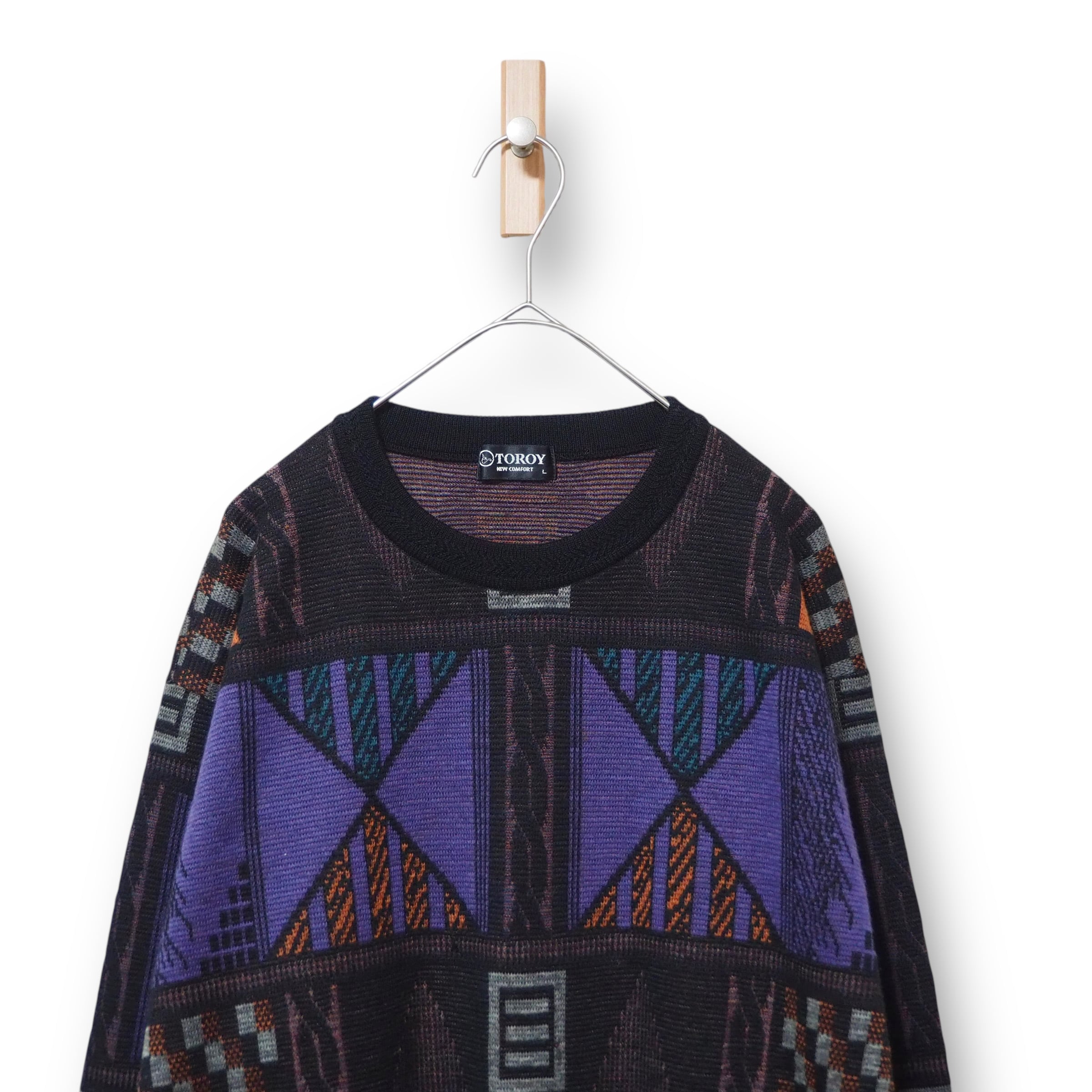 【VINTAGE】デザインニット