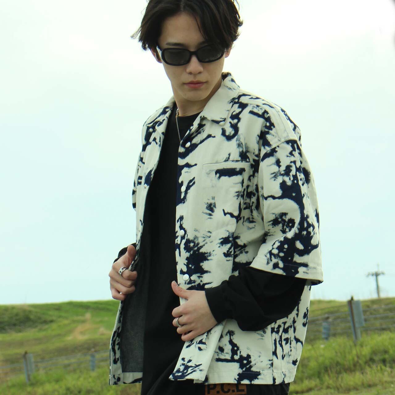 PCL-001]デニム-シャツジャケット DENIM SHIRTS JACKET | CVS Clothes