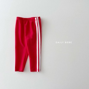 [DAILY BEBE] Two-line water leggings / [데일리베베] 두줄워터레깅스