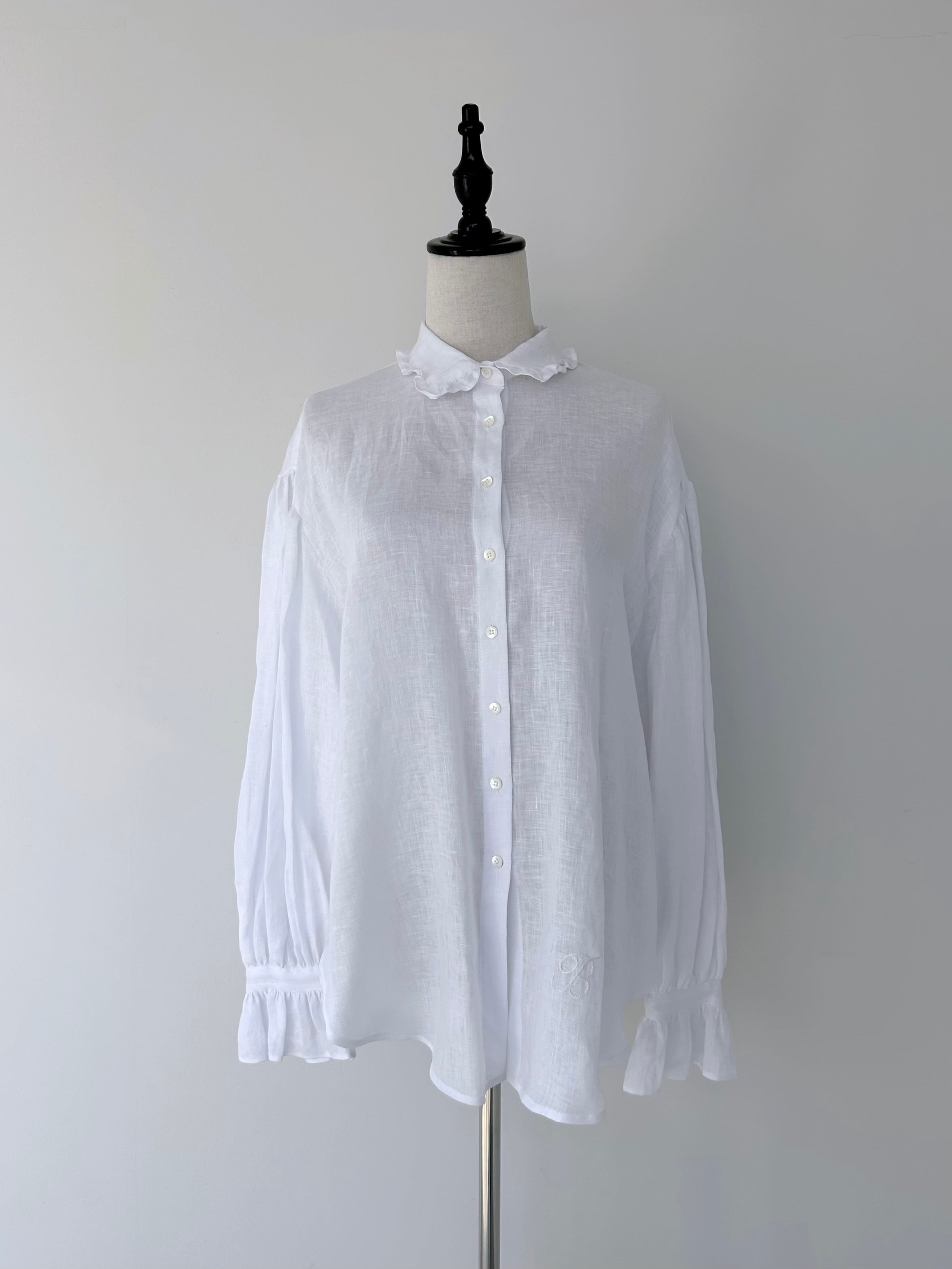 トップス Bilitis dix-sept ans. Voil Tucked Blouse Bilitis dix-sept ans. Voil Tucked Blouse