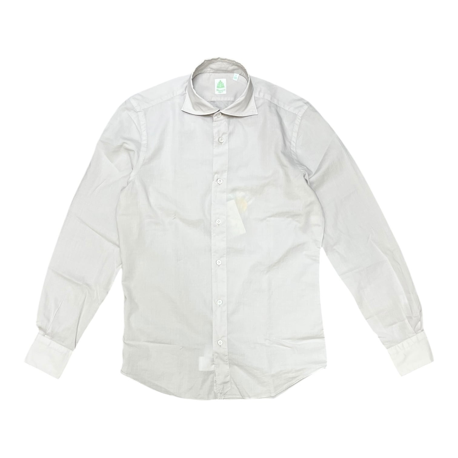 FINAMORE(フィナモレ)  Super light cotton Shirt(C0658G/1204)"SIMONE"/GRAY