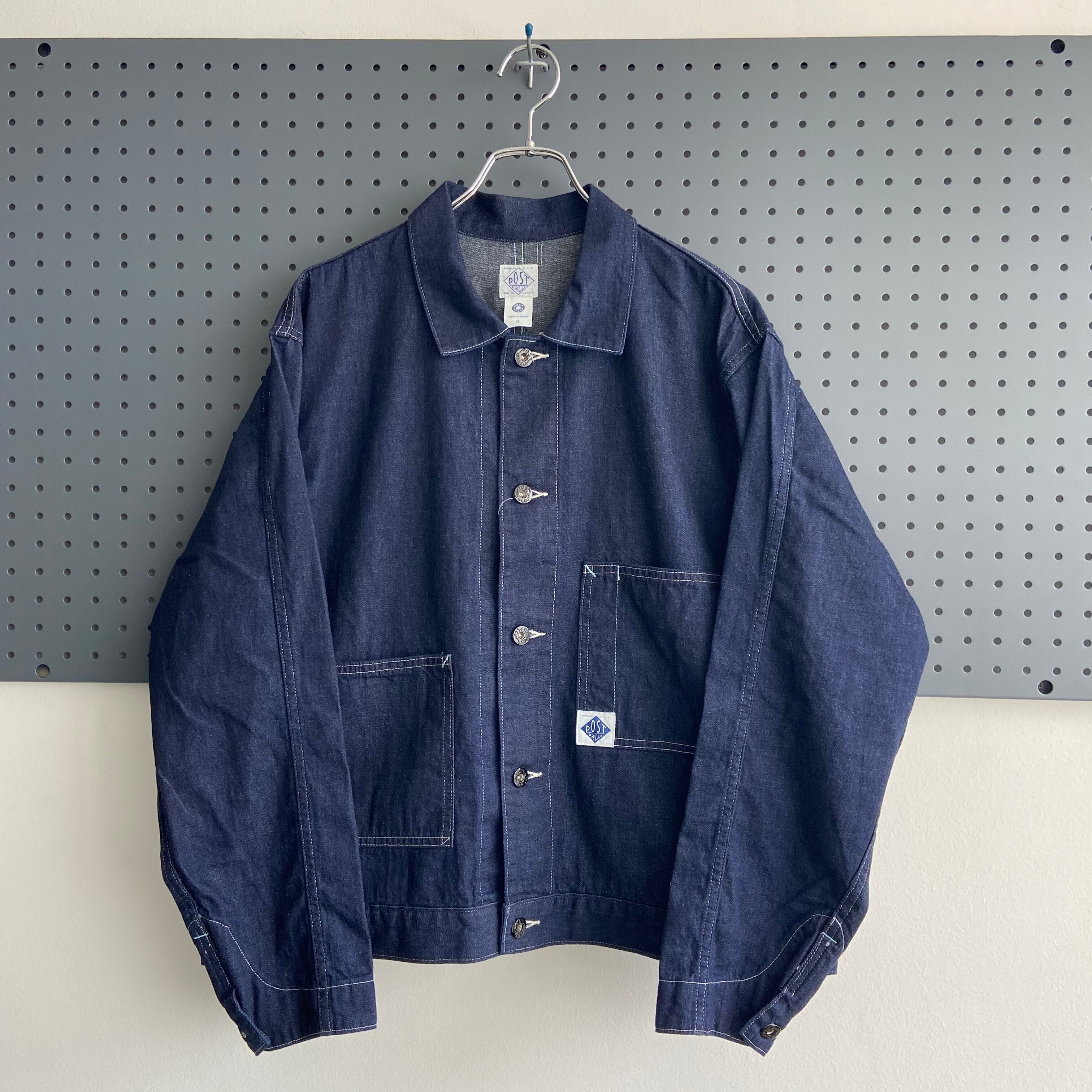 POST O'ALLS / 1110 / MECHANIC BLOUSE / 8 oz. denim - indigo | DEXIM