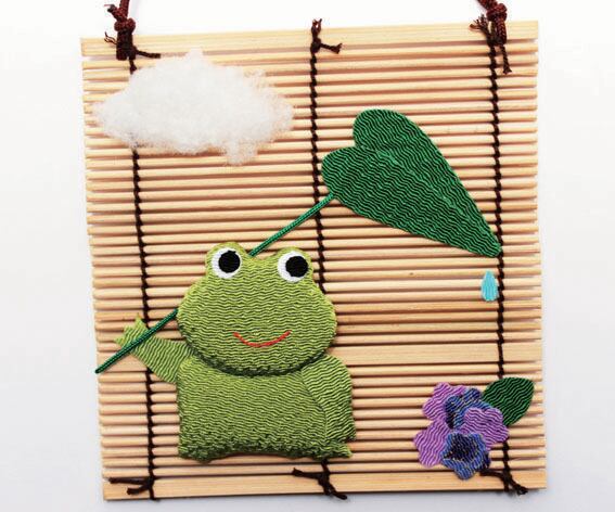 梅雨】ミニすだれかえる | 和雑貨の店「京ぜんび」