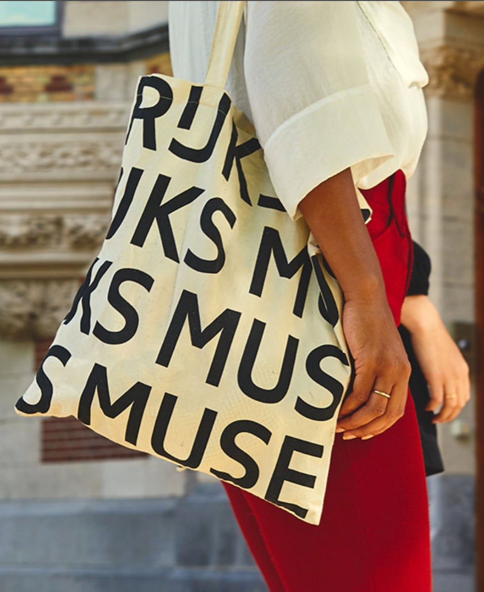 【人気品】アムステルダム国立美術館トートバッグ/現代アート