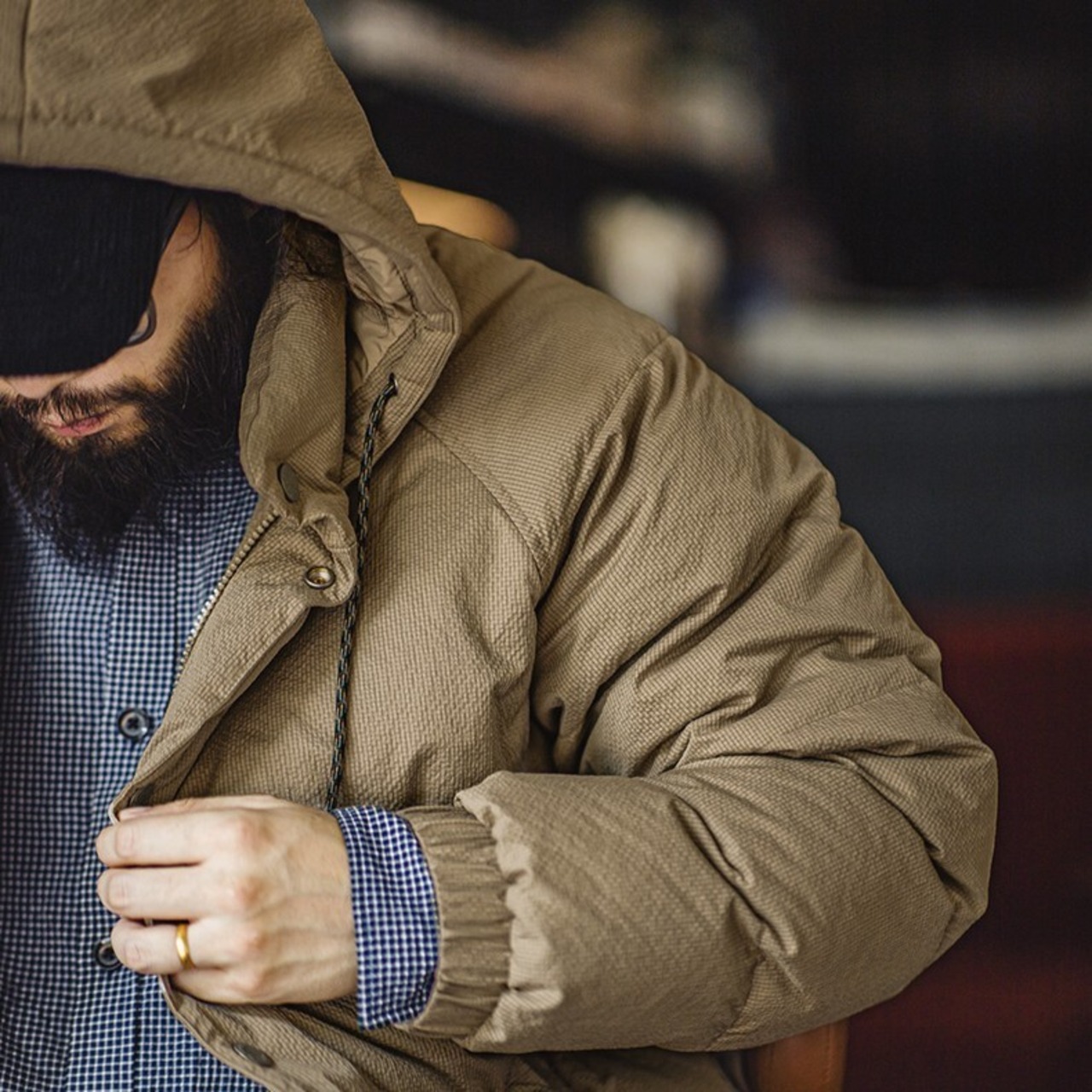 Wide Quilting Seam Down Jacket / ワイド キルティング シーム ダウン ジャケット