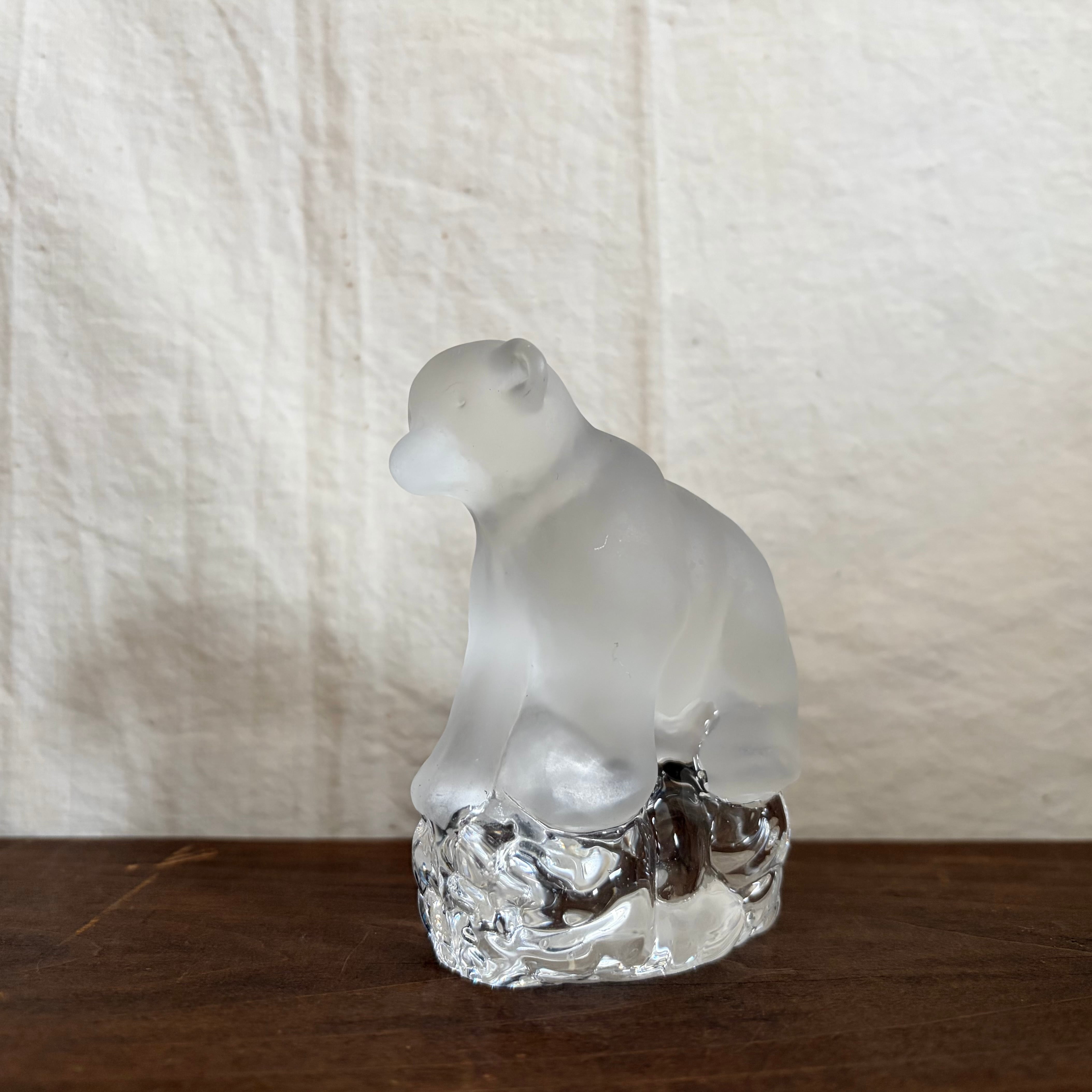 氷上のしろくま