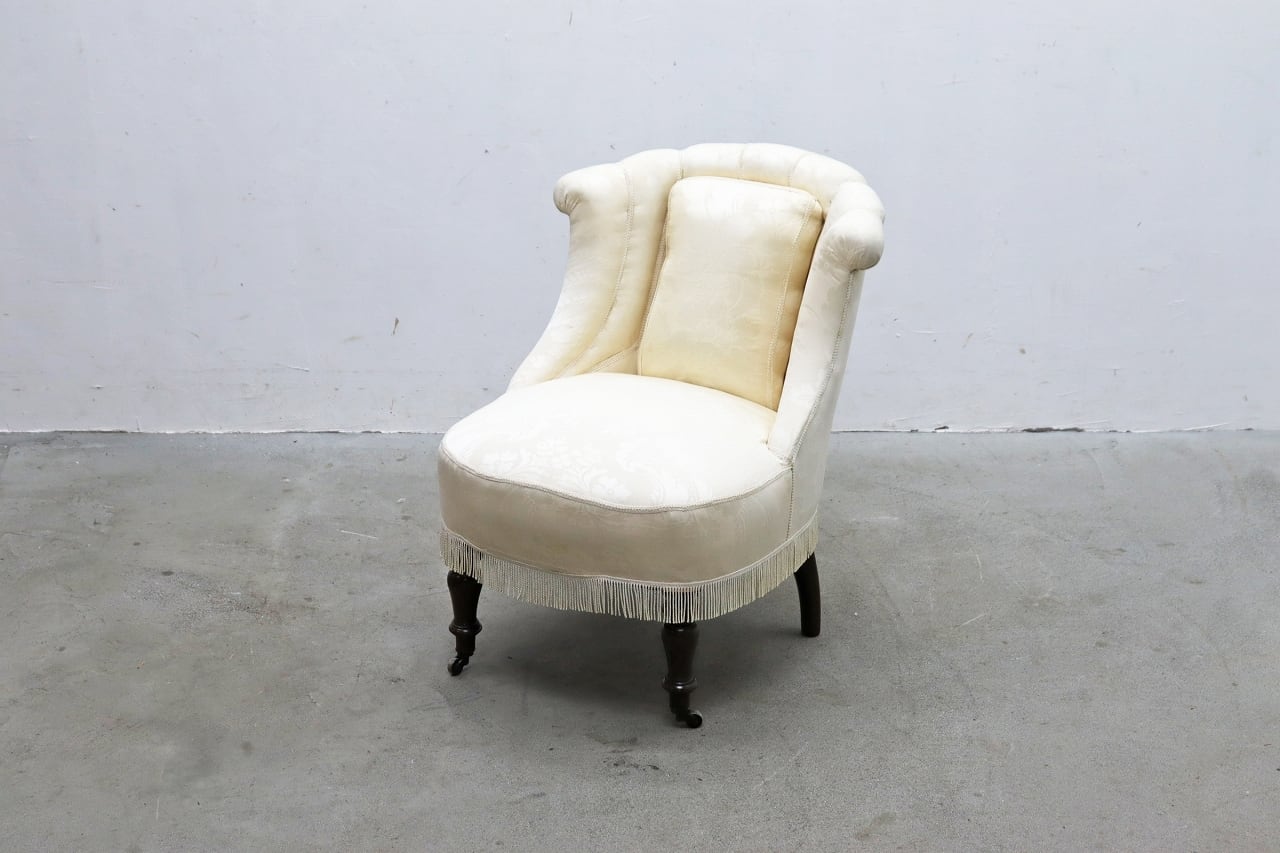在庫2脚 ヴィンテージ クラシカル ラウンジチェア 1Pソファ アーム