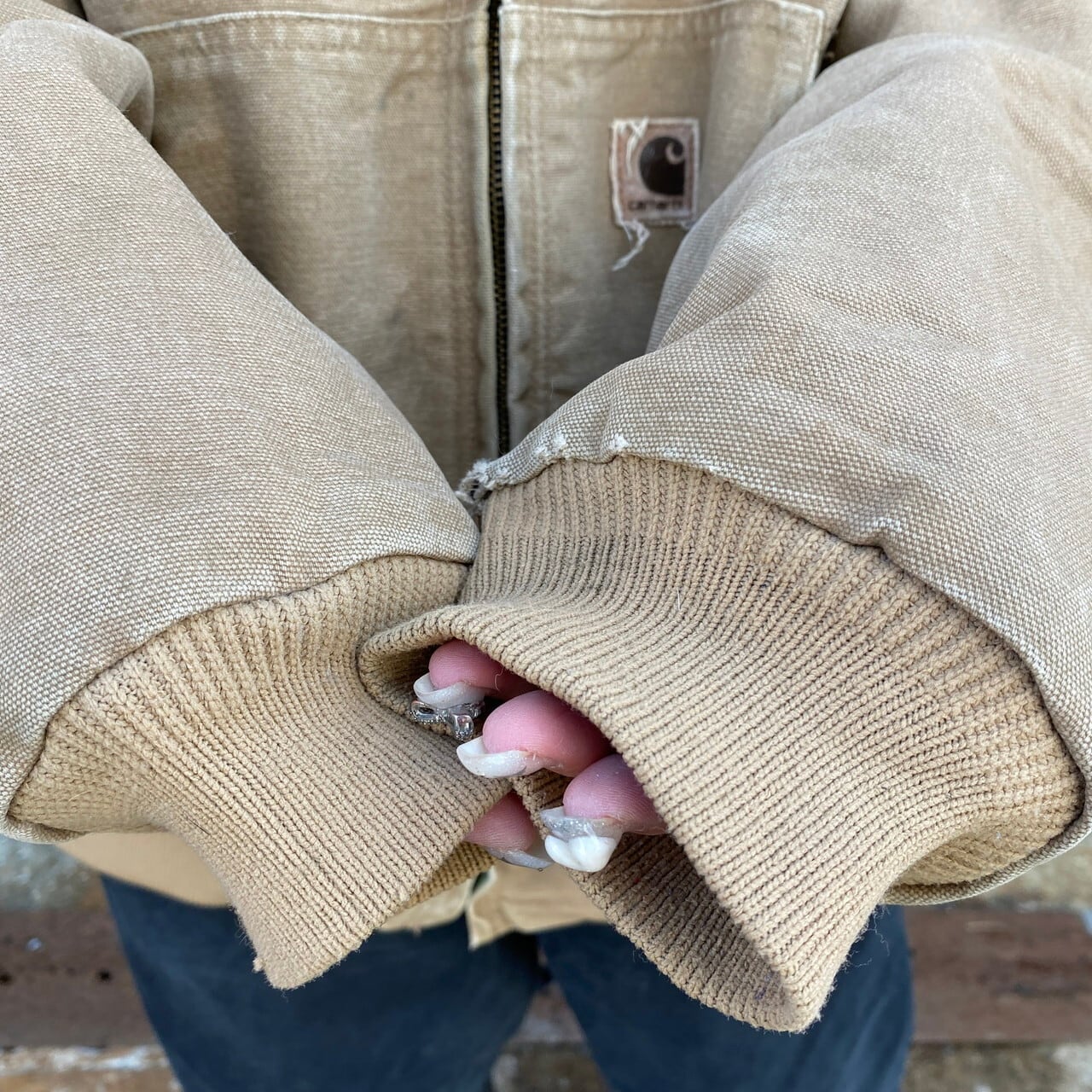 ビッグサイズCarhartt カーハート アクティブジャケット ダック地