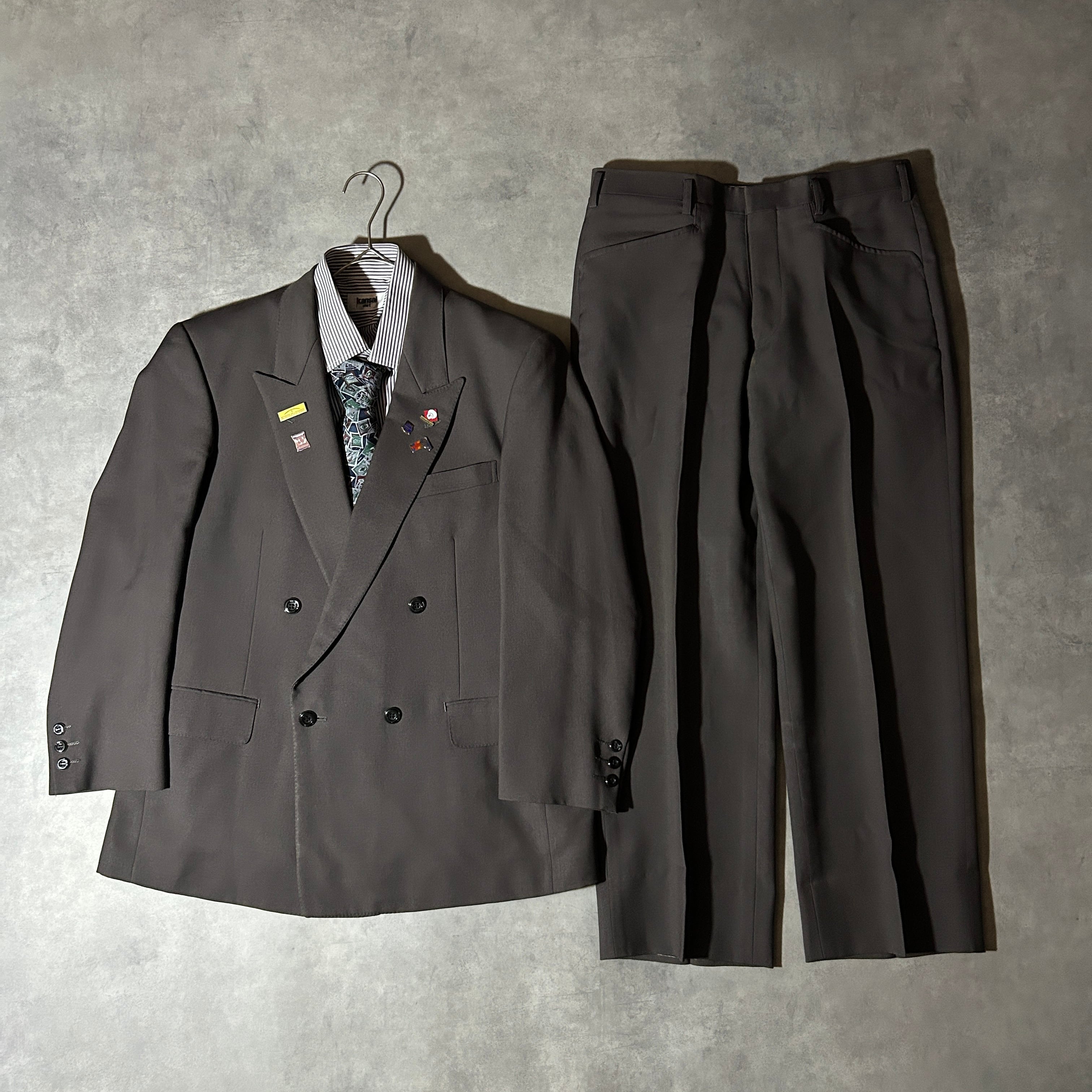 セットアップ ダブルスーツ 成人式 入学式 ピンズ vintage no.44 セットアップ ダブルスーツ 成人式 入学式 ピンズ vintage no.44
