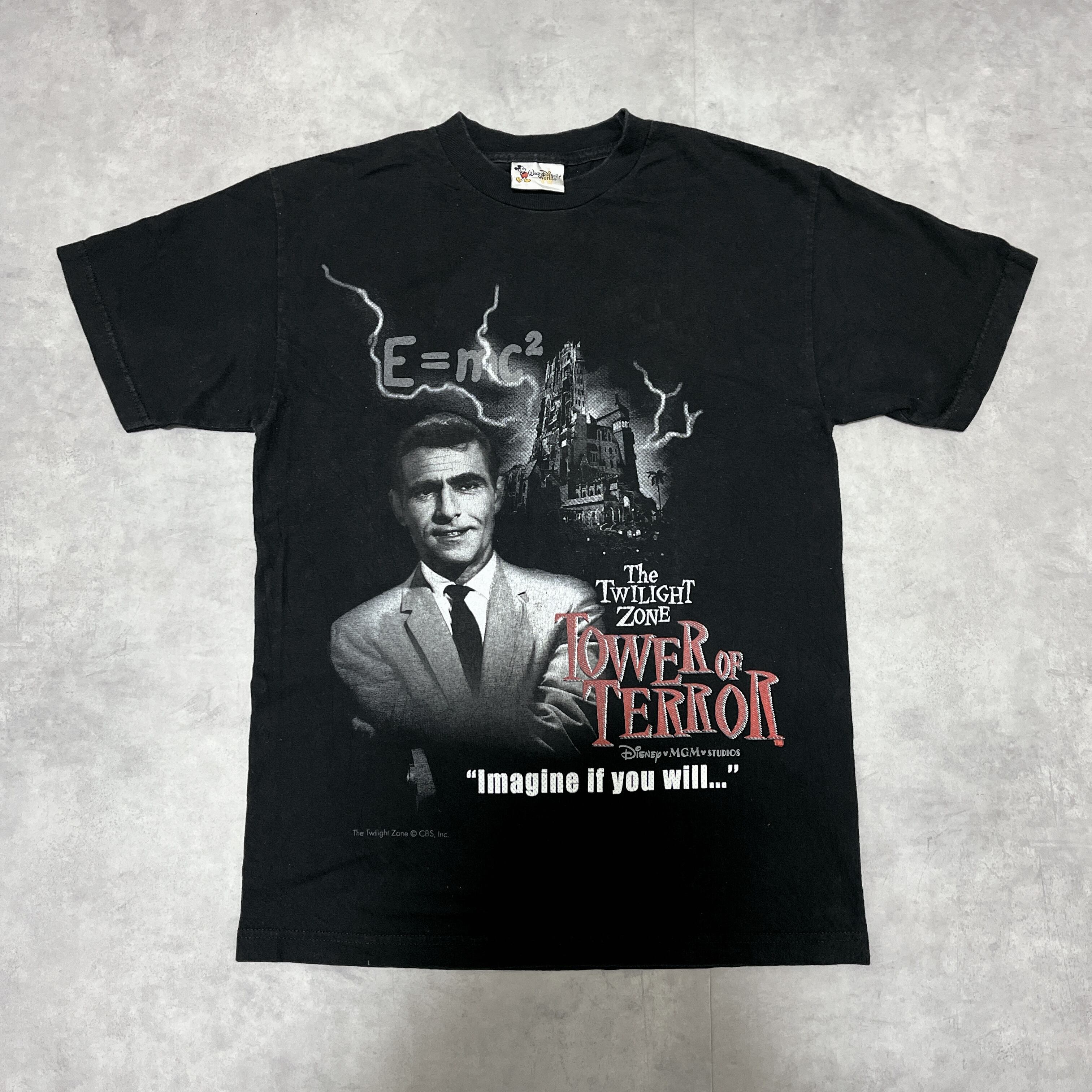 disney タワーオブテラー 骸骨 ヴィンテージTシャツ USA製 | Black