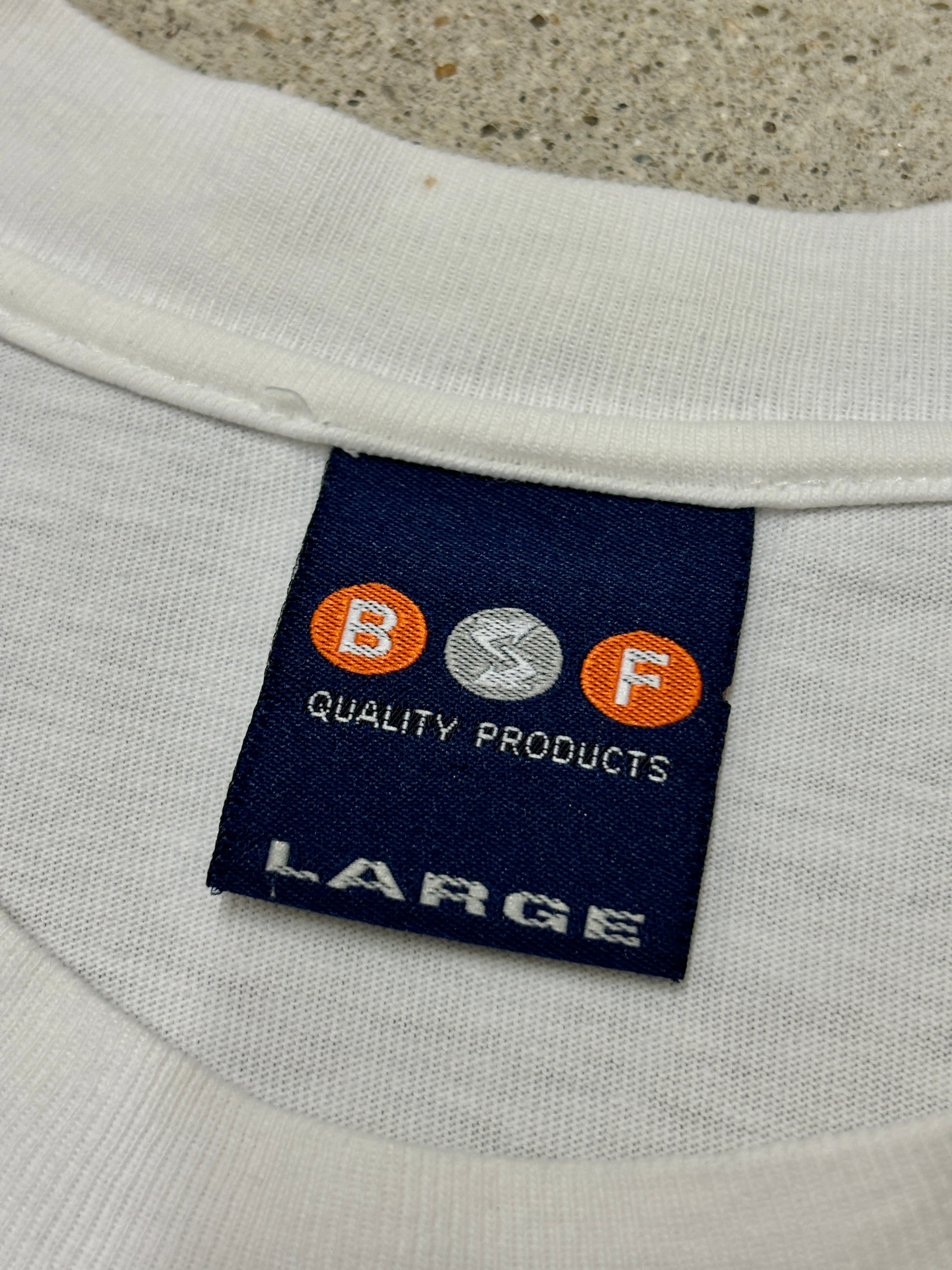 90s PROJECT DRAGON/BSF print Tee/L/ロゴプリントT/Tシャツ