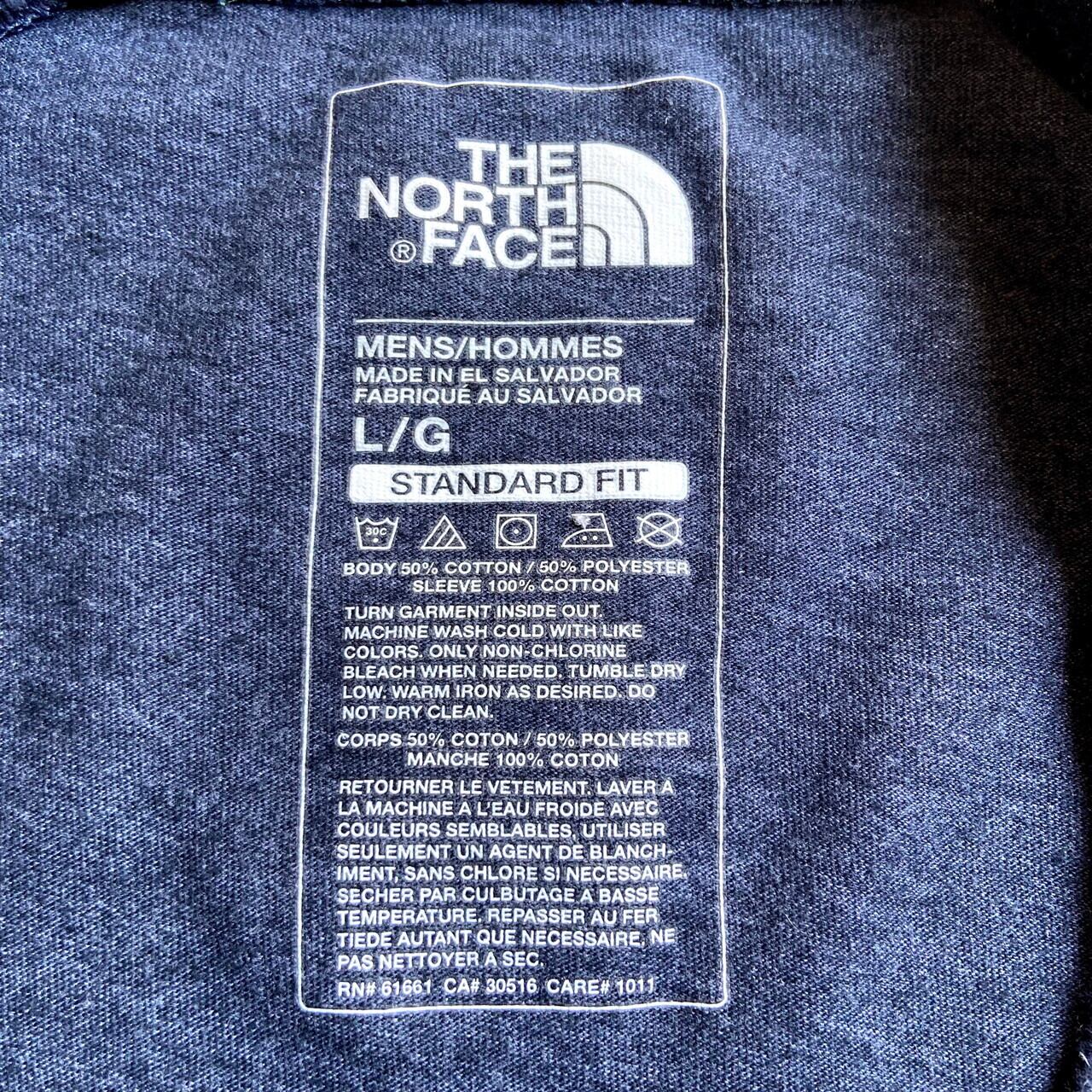 THE NORTH FACE ザ ノースフェイス ビッグロゴ ラグラン ロングTシャツ ...