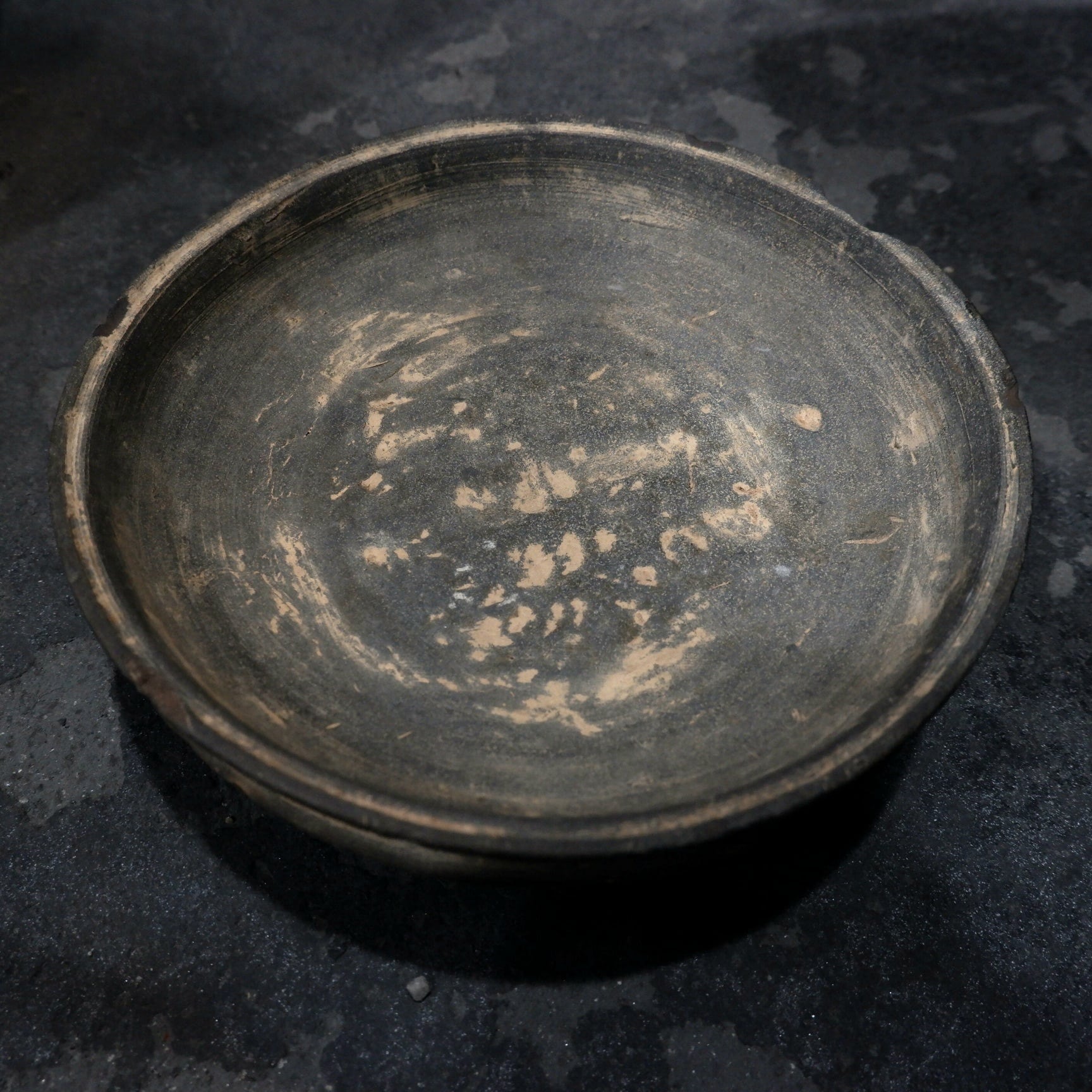 古墳時代 須恵器 土器 蓋 鍋蓋 出土品 プリミティブアート 